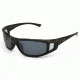 Angler Eyes Halibut Sunglasses, Matte Black Camo Frame, Smoke Polarized Lens, Polarized, 10222148.FGX