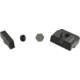 Angry Bear Arms Glock Bear Bones Blank Pistol Sights, Low Profile, Large Frame, Black, ABA146