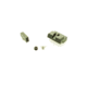 Angry Bear Arms Glock Bear Bones Blank Pistol Sights, Low Profile, Serrated, Small Frame, Black, ABA137