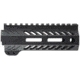 Angstadt Arms Handguard, .223/5.56, 9mm, 5.5in, Ultra Light Profile, M-LOK Handguard, Black, AA055HGMLT
