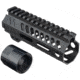Angstadt Arms Handguard, .223/5.56, 9mm, 5.5in, Ultra Light Profile, M-LOK Handguard, Black, AA055HGMLT