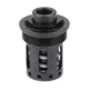 Angstadt Arms HUB to 1/2X28 Booster Assembly, HUB Compatible, Black