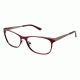 Ann Taylor AT101 Progressive Prescription Eyeglasses - Frame Burgundy / Light Brown, Size 53/15mm TYAT10103