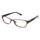 Ann Taylor AT208 Bifocal Prescription Eyeglasses - Frame Matte Brown/Brown Horn, Size 53/16mm TYAT20802