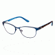 Ann Taylor ATP607 Eyeglass Frames - Frame Matte Blue/Navy, Size 50/16mm TYATP60701