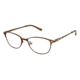 Ann Taylor ATP707 Bifocal Prescription Eyeglasses - Frame Matte Brown, Size 48/15mm TYATP70702