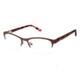 Ann Taylor ATP708 Eyeglass Frames - Frame Matte Brown, Size 49/17mm TYATP70802