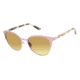 Ann Taylor ATP907 Sunglasses - Frame MT.BLUSH/HAVANA, Lens Color Dark Brown Gradient, Size 51/17mm TYATP90702