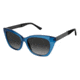 Ann Taylor ATP910 Sunglasses - Frame TRANS BLUE, Lens Color Dark Grey Gradient, Size 51/16mm TYATP91003