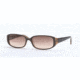 Anne Klein Prescription Sunglasses AK5120, Brown Frame / 52 mm Prescription Lenses