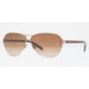 Anne Klein AK 4132 AK4132 Bifocal Prescription Sunglasses AK4132-353-74-5811 - Frame Color: Light Gold, Lens Diameter: 58 mm