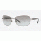 Anne Klein AK 4133 AK4133 Bifocal Prescription Sunglasses AK4133-303-81-6017 - Lens Diameter: 60 mm, Frame Color: Gunmetal
