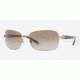 Anne Klein AK 4133 AK4133 Bifocal Prescription Sunglasses AK4133-372-64-6017 - Lens Diameter: 60 mm, Frame Color: Satin Gold