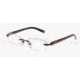 Anne Klein AK9123 Single Vision Prescription Eyewear 570-4917 - Burgundy
