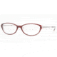 Anne Klein AK8080 Progressive Eyeglasses - Burgundy/Crystal Demo Lens Frame / 51 mm Prescription Lenses, 204-5115