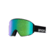 Anon M4 Cylindrical Goggle, Spare Lens and Mfi Face Mask w/ Sonar Green, Black, 20354100040