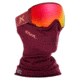 Anon WM1 Women's Goggle w/ Spare Lens and MFI Mask, Sonar Red Lens, Ruby, 19176102634NA