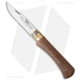Antonini Knives Old Bear Classical Medium Folding Knife, 3.125in, 420 Stainless Steel, Clip Point Blade, American Walnut Wood Handle, Steel/Wood, 7.75in, BHQ-31041