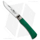 Antonini Knives Old Bear Classical Medium Folding Knife, 3.125in, 420 Stainless Steel, Clip Point Blade, Wood Green Handle, Steel/Green, 7.75in, BHQ-124776