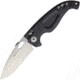 Antonini SOS RESeT Nautical Bolt Lock Folding Knife, 4.75in Closed, 3.63in Satin Partially Serrated 440A SS Blade, Black Sculpted G10 Handle, Thumb Pull, Thumb Disk, Pocket Clip, Black, C-SAR N/L
