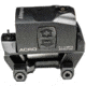 ANVL UKON2 Aimpoint ACRO Red Dot Sight Mount w/ Co-Witness BUIS, Type III Hard Coat, Black, ANVL-UKON2-ACRO-V2