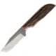 Anza 6.5 Inch Fixed Blade Knife, Amber Bone, Leather Belt Sheath, 3 Inch Blade AZWK2AJB