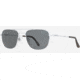 AO Checkmate Sunglasses - Mens, Silver Frame, True Color Gray AOLite Nylon Lenses, 56-21-145, CHE356STSMGYN