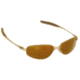 AO American Optical Alpha - Omega Delta Sunglasses, Bronze Frame, Gold Flash Mirror Glass Lenses