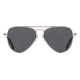 AO Fletcher Sunglasses, Pewter Frame, True Color Gray AOLite Nylon Lens - 59-15-145, FLT159STBKGYN