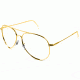 AO General Progressive Prescription Sunglasses, Gold Frame General-G-PR