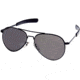 American Optical Flight Gear General Series Sunglasses Black Frame True Color Gray Glass Lens Bayonet Temples