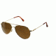AO General Sunglasses, Gold, Amber Glass Lens, Wire Spatula, 52mm G-CG-WS-52