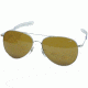 AO General Sunglasses, Silver, Amber Poly Lens, Bayonet, 58mm, Polarized S-PHCAP-BNT-58