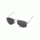 AO General Sunglasses, Silver, Gray Glass Lens, 52mm, Wire Spatula S-TCG-WS-52