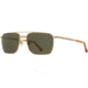 AO Geoffrey Sunglasses - Mens, Gold, Calobar Green AOLite Nylon Lenses, Gold / Calobar Green Lens, 58-18-145, GFY358STHAGNN