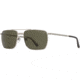 AO Geoffrey Sunglasses - Mens, Silver, Calobar Green AOLite Nylon Lenses, Silver / Calobar Green Lens, 58-18-145, GFY158STGSGNN