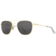 AO Original Pilot Sunglasses, Gold Frame, 52 mm Gray AOLite Nylon Lenses, Standard Temple,738921549413
