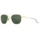 AO Original Pilot Sunglasses, Gold Frame, 55 mm Green AOLite Nylon Lenses, Standard Temple,738921549550