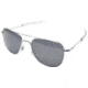AO Original Pilot Bi-Focal Sunglasses, Silver Pilot-SBI