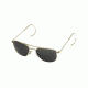 AO Original Pilot Sunglasses, Gold, Comfort Cable, Grey Glass Lens, 57mm, Polarized G-TCGPG-CC-57