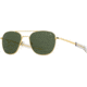 AO Original Pilot Sunglasses, Gold Frame, 57 mm True Color Gray AOLite Nylon Lenses, Bayonet Temple, Polarized, 738921549697