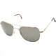 Ao Original Pilot Sunglasses Gold Wire Spatula True Color Gray Glass Lens 57mm G Tcg Ws 57