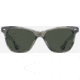 AO Saratoga Sunglasses, Gray Horn Frame, Calobar Green AOLite Nylon Lenses, 54-19-145, SAR854ST--GNN