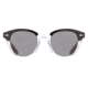 AO Times Sunglasses, Black Crystal Frame, True Color Gray AOLite Nylon Lens - 49-21-145, TIM349ST-GYN