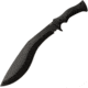APOC by Dragon King Apoc Kukri Knife, 10.25 black oxide coated 9260 steel kukri blade, Black G10 handle, KD35540