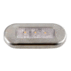 Aqua Signal Cordoba LED Oblong Oval Courtesy Light - 12V - Warm White w/Stainless Steel Housing 78481
