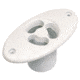 Aqua Signal Series 84 Dual Oval Electronic Horn - 12V - 106-108 db - White Housing 78625