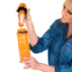 Aquamira WaterBasics Series II RED Line Filtered Water Bottle, Orange, 67258