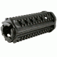 MFT AR15/M16 4 Sided Rail - Polymer - M-4 Carbine, Black M44S