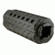 MFT AR15/M16 4 Sided Rail - Polymer - M-4 Carbine, Black M44S